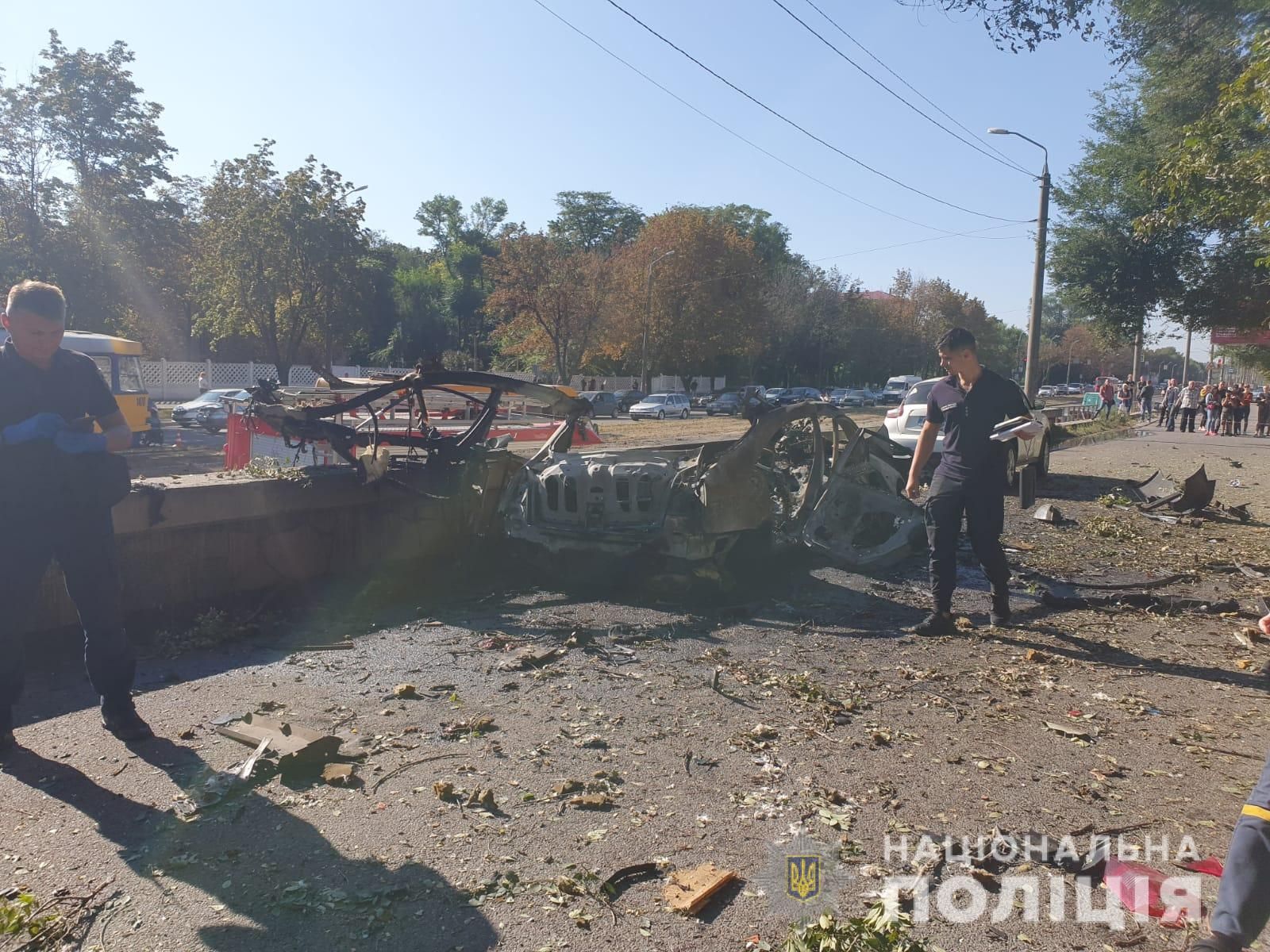 У Дніпрі внаслідок вибуху автівки загинула речниця ДСНС у Дніпропетровській області (ДОПОВНЕНО)