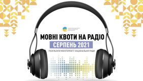«Русское радио Україна», «Шансон» та «П’ятниця» вийшли в лідери за обсягами програм українською