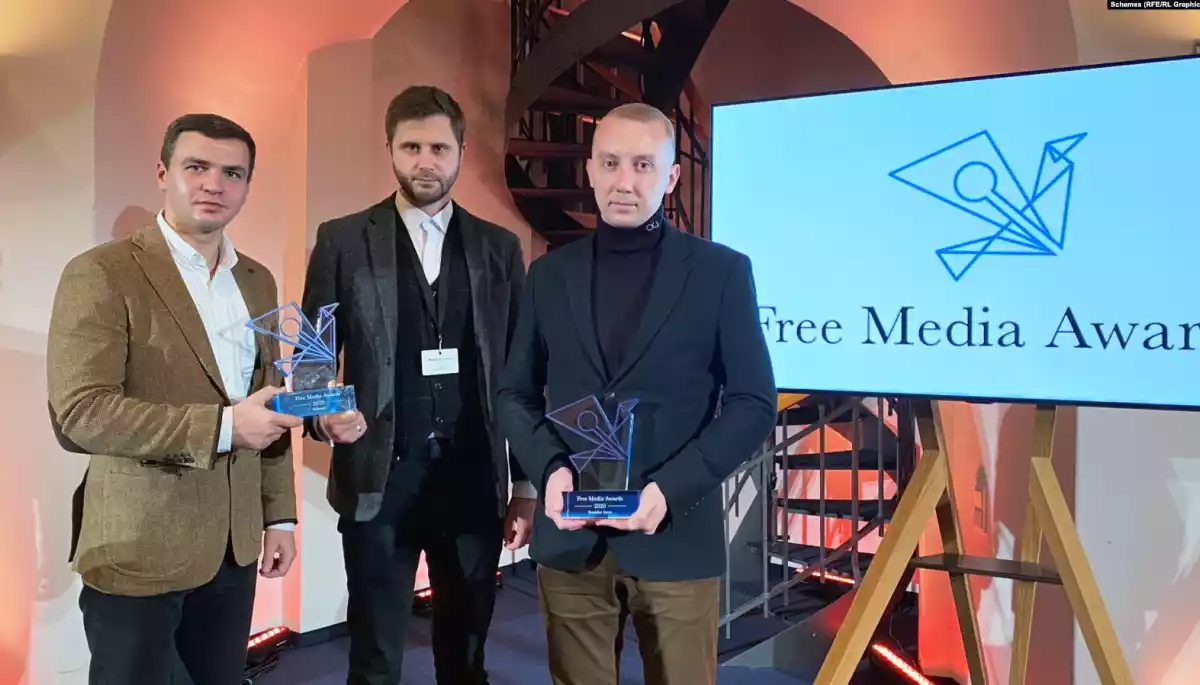 «Схемам» та Станіславу Асєєву вручили міжнародну премію Free Media Awards за 2020 рік