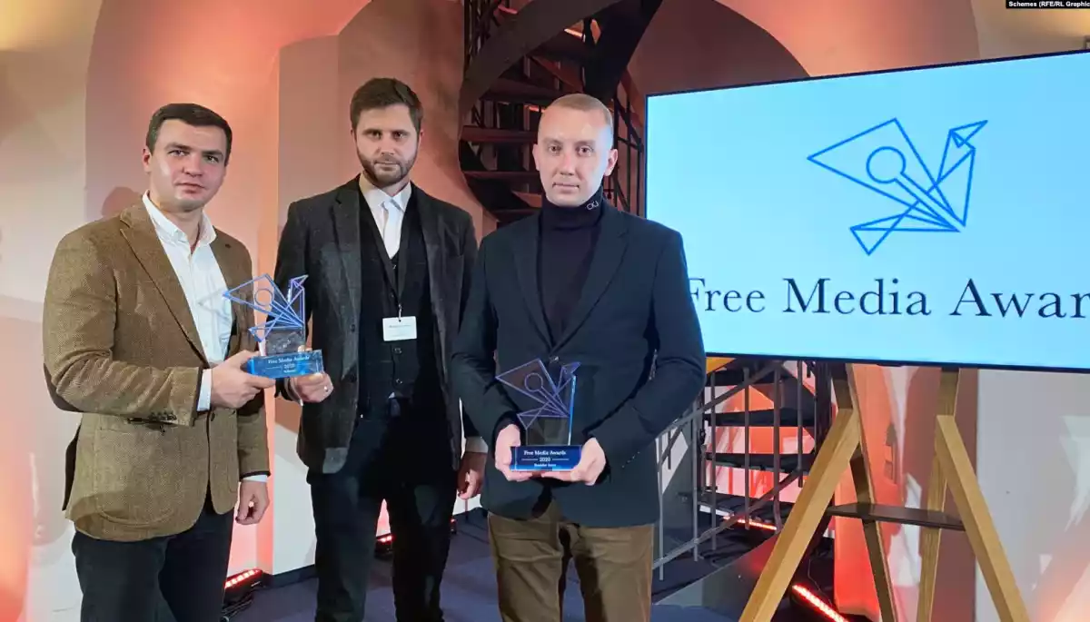 &laquo;Схемам&raquo; та Станіславу Асєєву вручили міжнародну премію Free Media Awards за 2020 рік