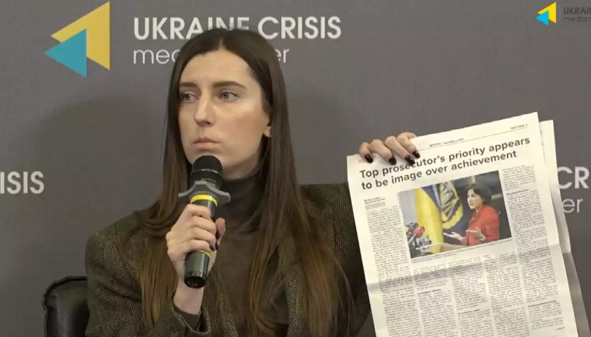 На Kyiv Post тиснули генпрокурорка Ірина Венедіктова та депутати від &laquo;Слуги народу&raquo; &ndash; журналістка