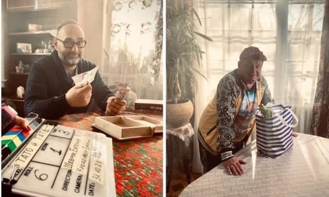 У Києві знімають тизер комедійного серіалу «Тато і тате» про сусідство українця та єврея