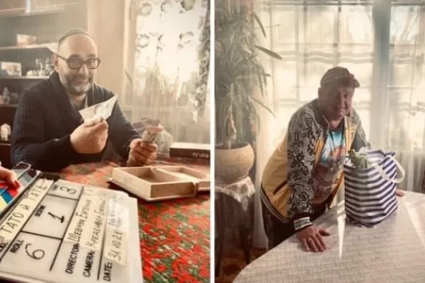 У Києві знімають тизер комедійного серіалу «Тато і тате» про сусідство українця та єврея