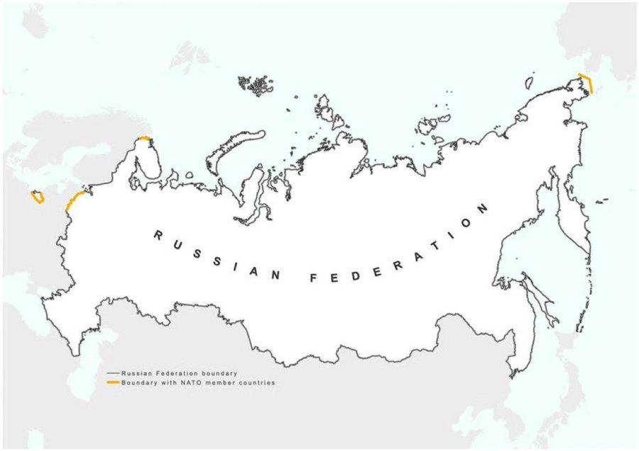 США спростували російський міф про «оточення» Росії НАТО: Подивіться на мапу