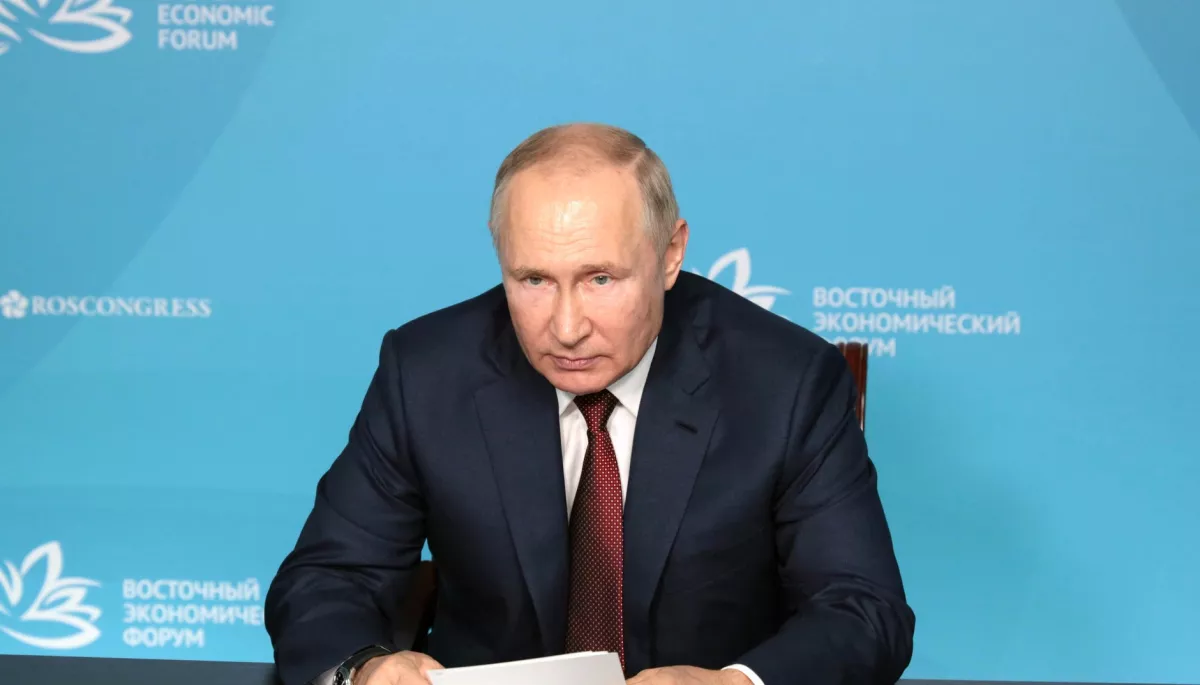 Путін назвав Росію «миролюбною», а питання про ймовірний напад на Україну – провокацією