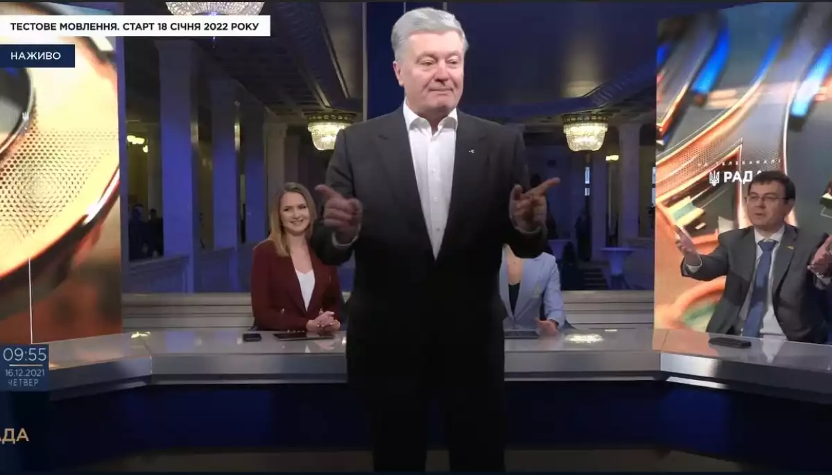 Порошенко увірвався до прямого ефіру &laquo;Ради&raquo; та заявив, що оновлення каналу &ndash; це &laquo;злочин&raquo;
