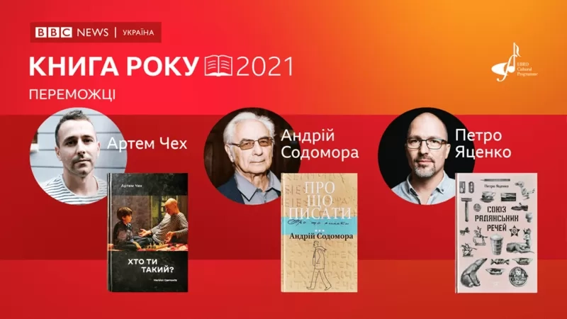 &laquo;Книгою року ВВС-2021&raquo; став роман Артема Чеха &laquo;Хто ти такий?&raquo;