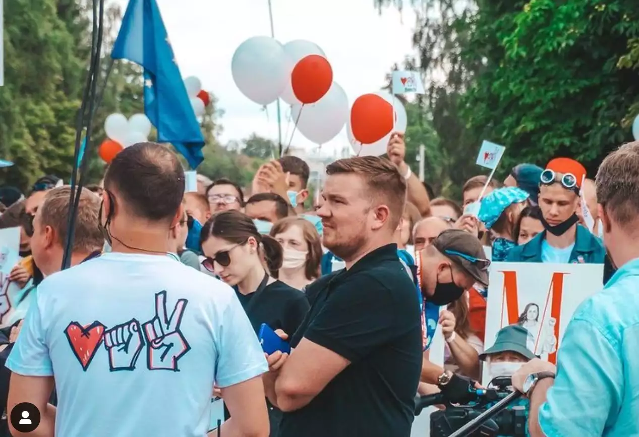 Білоруського блогера Єрмашука засудили до 3 років колонії за сторіс із &laquo;нелегітимним&raquo; Лукашенком