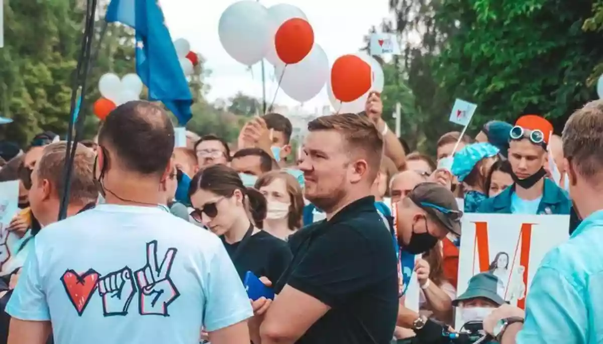 Білоруського блогера Єрмашука засудили до 3 років колонії за сторіс із &laquo;нелегітимним&raquo; Лукашенком