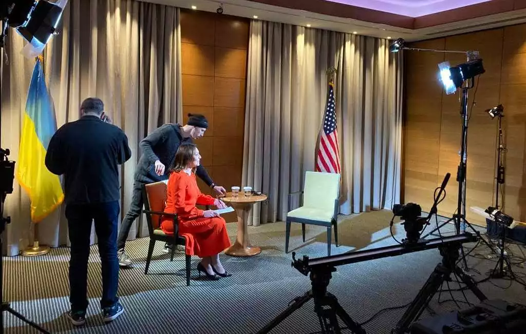 Мирослава Гонгадзе провела інтерв'ю з держсекретарем США Ентоні Блінкеном (ВІДЕО)