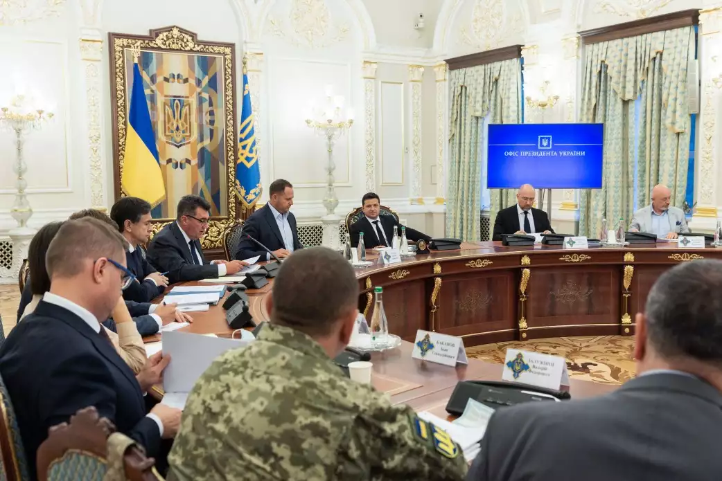 Зеленський у понеділок скликає засідання РНБО