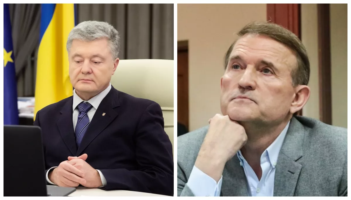 ДБР не виключає одночасного допиту Медведчука і Порошенка