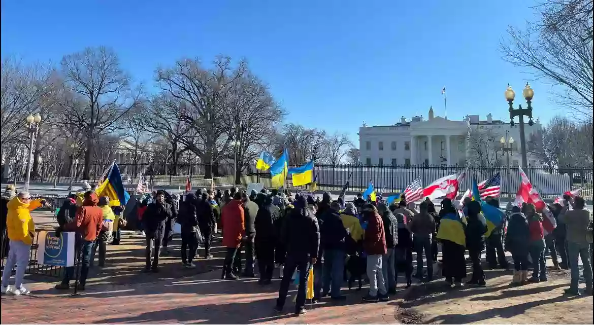 У Вашингтоні пройшла акція &laquo;Дійте зараз, щоб зупинити війну Путіна в Україні&raquo;