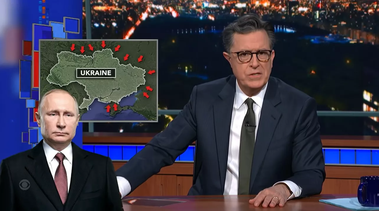 У комедійному шоу на CBS показали мапу України без Криму