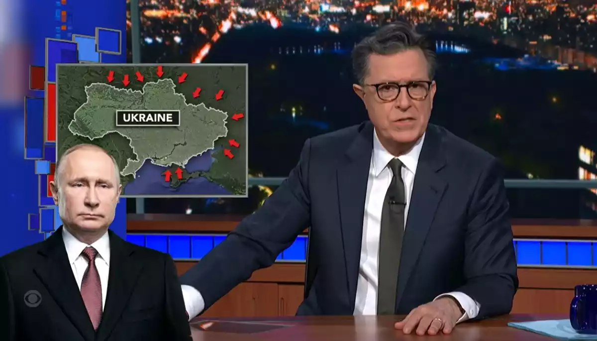 У комедійному шоу на CBS показали мапу України без Криму