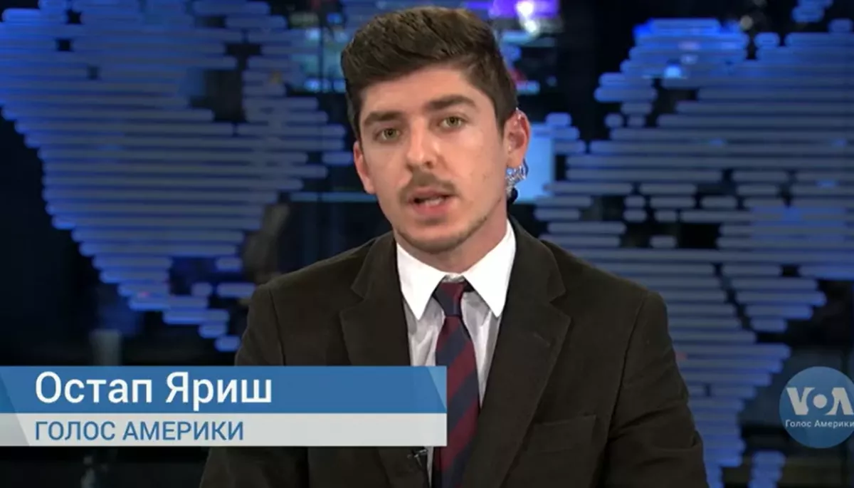 Остап Яриш дебютував як ведучий новин &laquo;Голосу Америки&raquo;