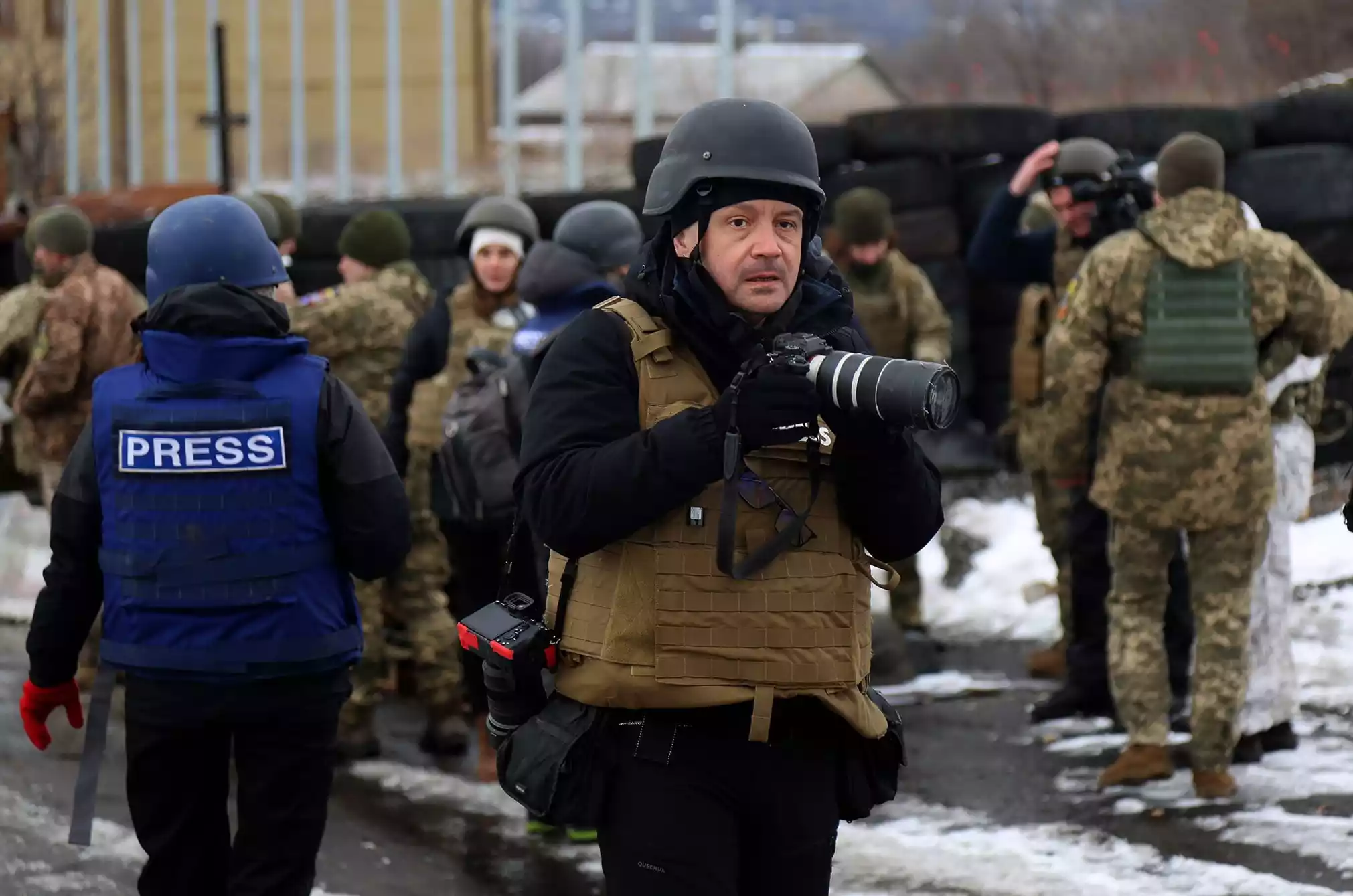 Для іноземних журналістів влаштували престур в район проведення ООС