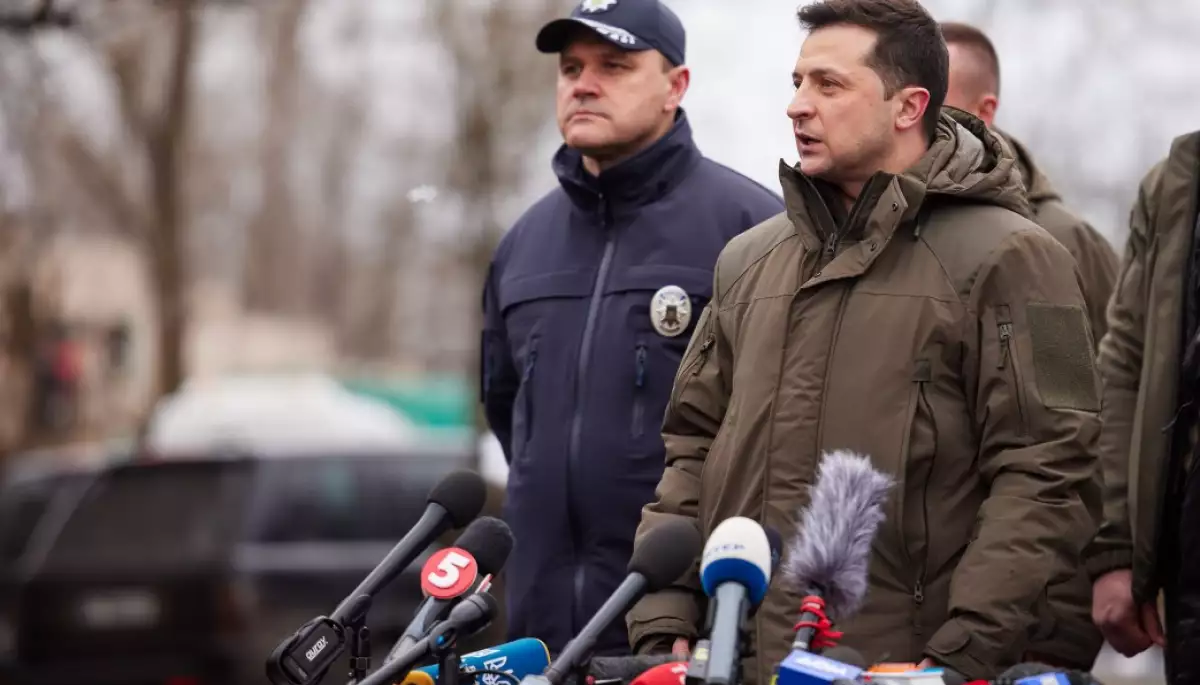 Зеленський назвав перебільшенням повідомлення ЗМІ про дати вторгнення Росії (ВІДЕО)