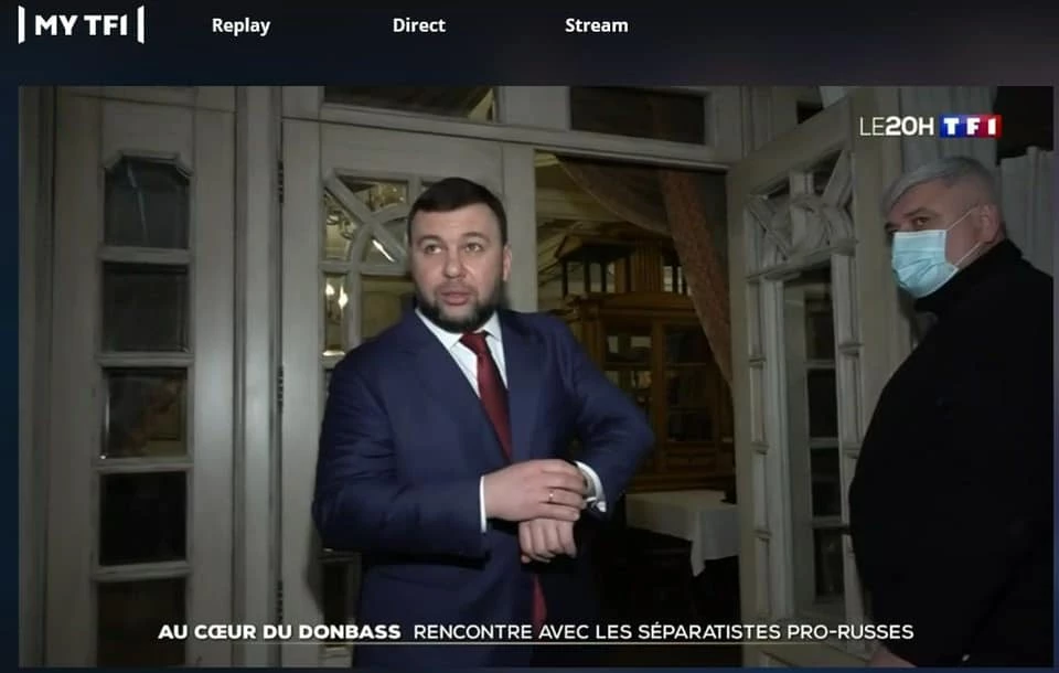 Журналісти французького телеканалу TF1 незаконно дісталися Донбасу  &ndash; РНБО