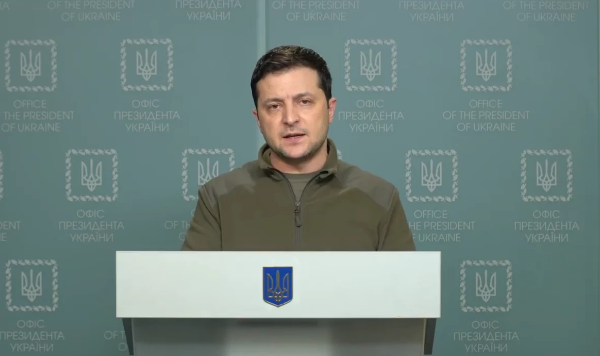 Зеленський закликав Путіна сісти за стіл переговорів