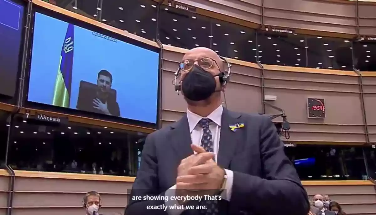 «Доведіть, що ви з нами». Зеленський виступив з промовою у Європарламенті (ТЕКСТ)