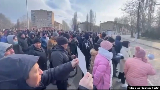 У Херсонській області та в окремих містах Запорізької росіяни хочуть заборонити мітинги