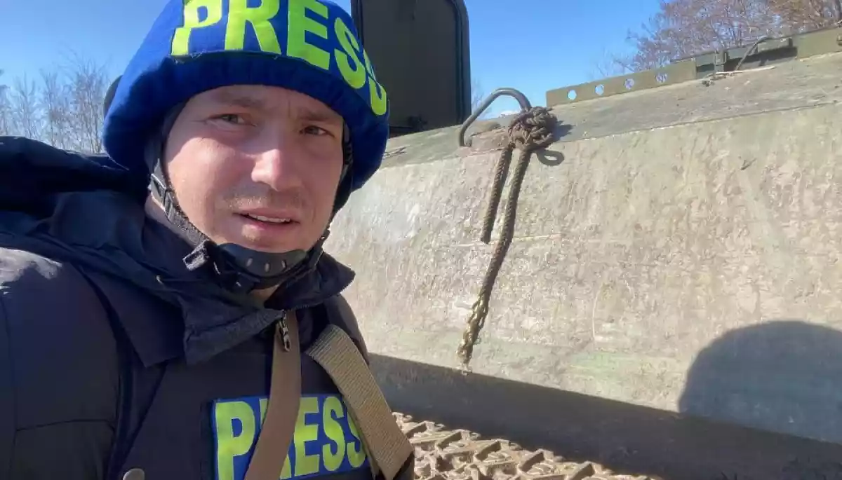 Воєнкор &laquo;України&raquo; Андрій Кузаков: &laquo;Хочеться, щоб увесь світ знав, як поводяться російські військові&raquo;