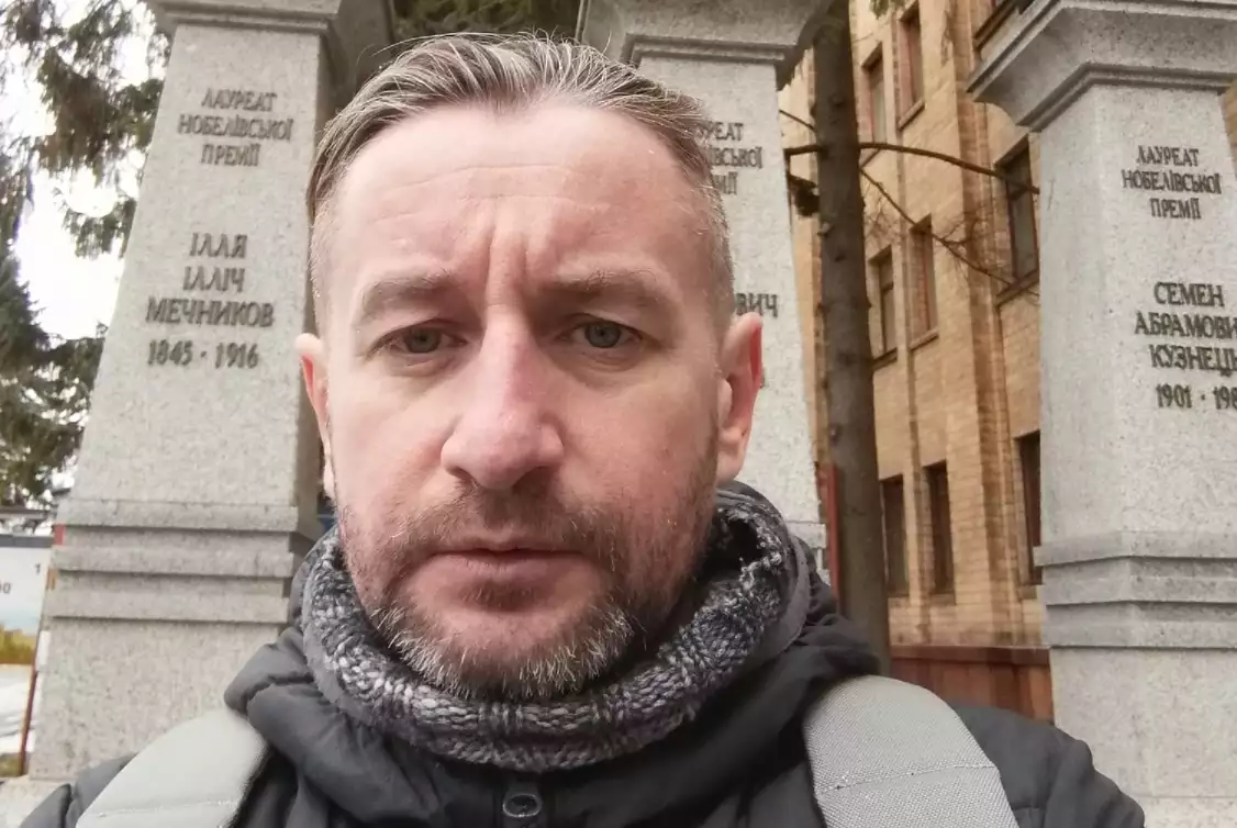 Сергій Жадан потрапив під обстріл у Харкові