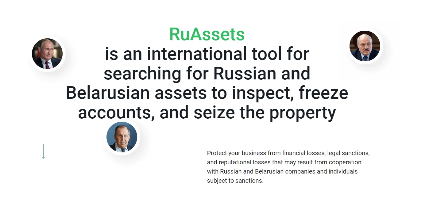 YouControl створила інструмент для виявлення прихованих російських та білоруських активів