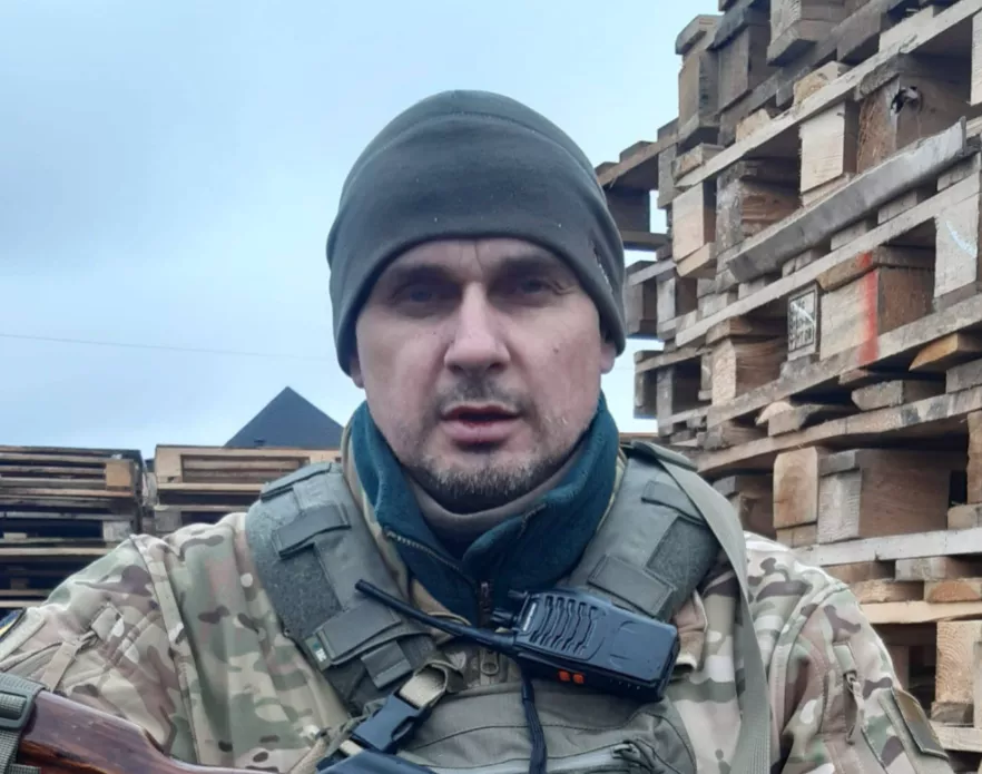 Сенцов повідомив, що приєднався до загону спецпризначенців та вирушив на схід України