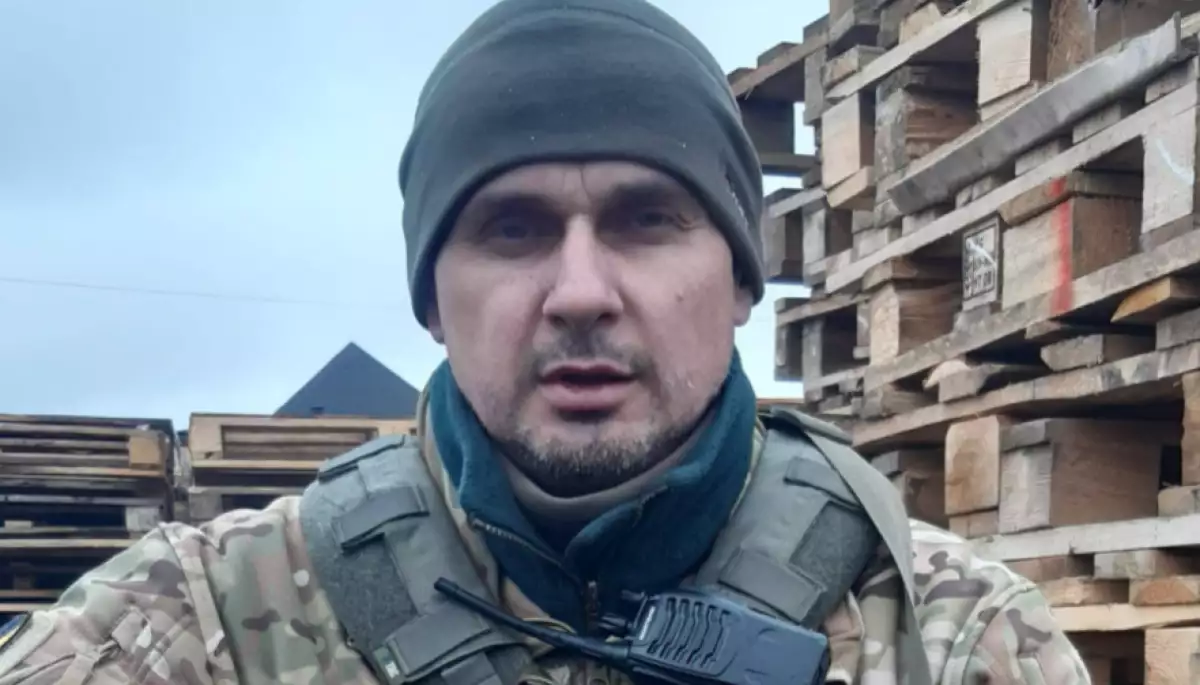 Сенцов повідомив, що приєднався до загону спецпризначенців та вирушив на схід України