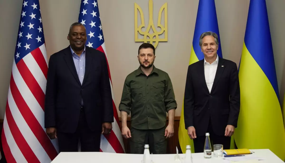 Без преси і в атмосфері секретності: Київ відвідали держсекретар Блінкен та очільник Пентагону Остін