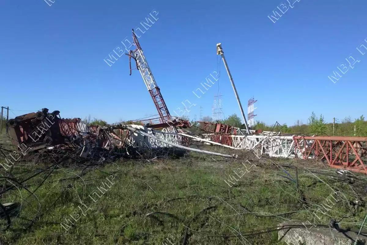 На території Придністров'я вибухами зруйновано антени, які ретранслювали російське радіо