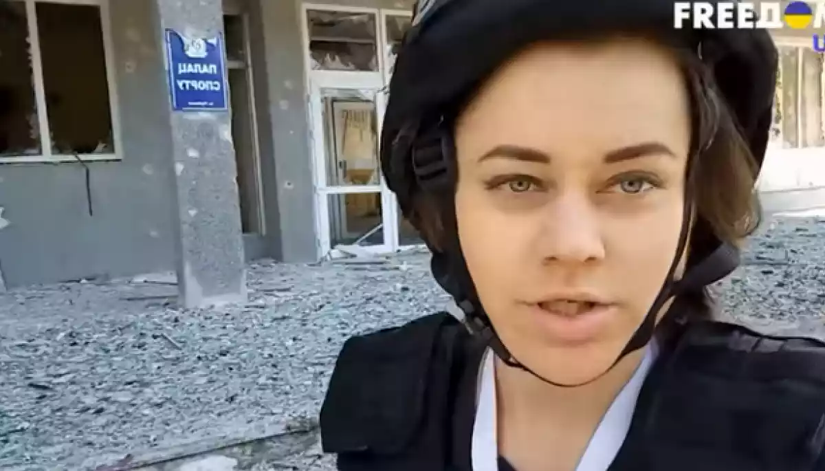 Кореспондентка телеканалу &laquo;Дом&raquo; потрапила під обстріл цивільних на Луганщині