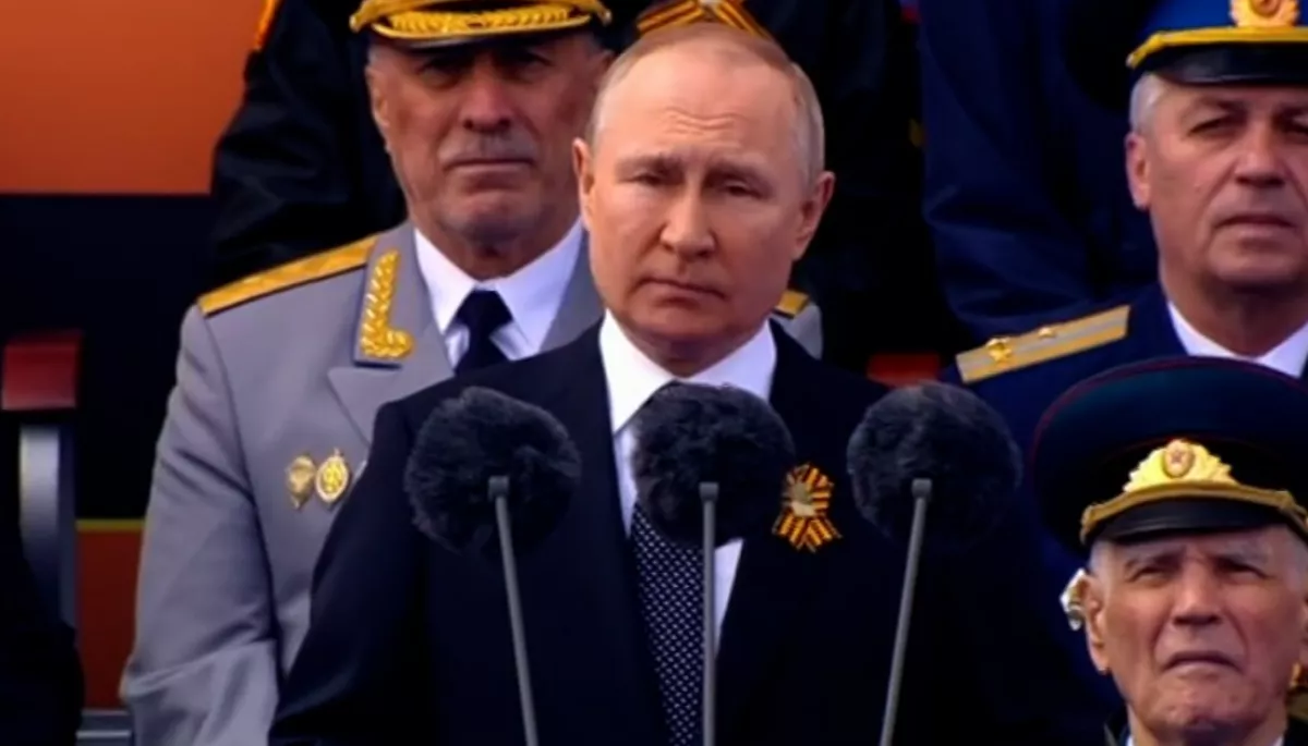 Росіяни не змогли транслювати парад Путіна на окупованих територіях України – Держспецзв'язку