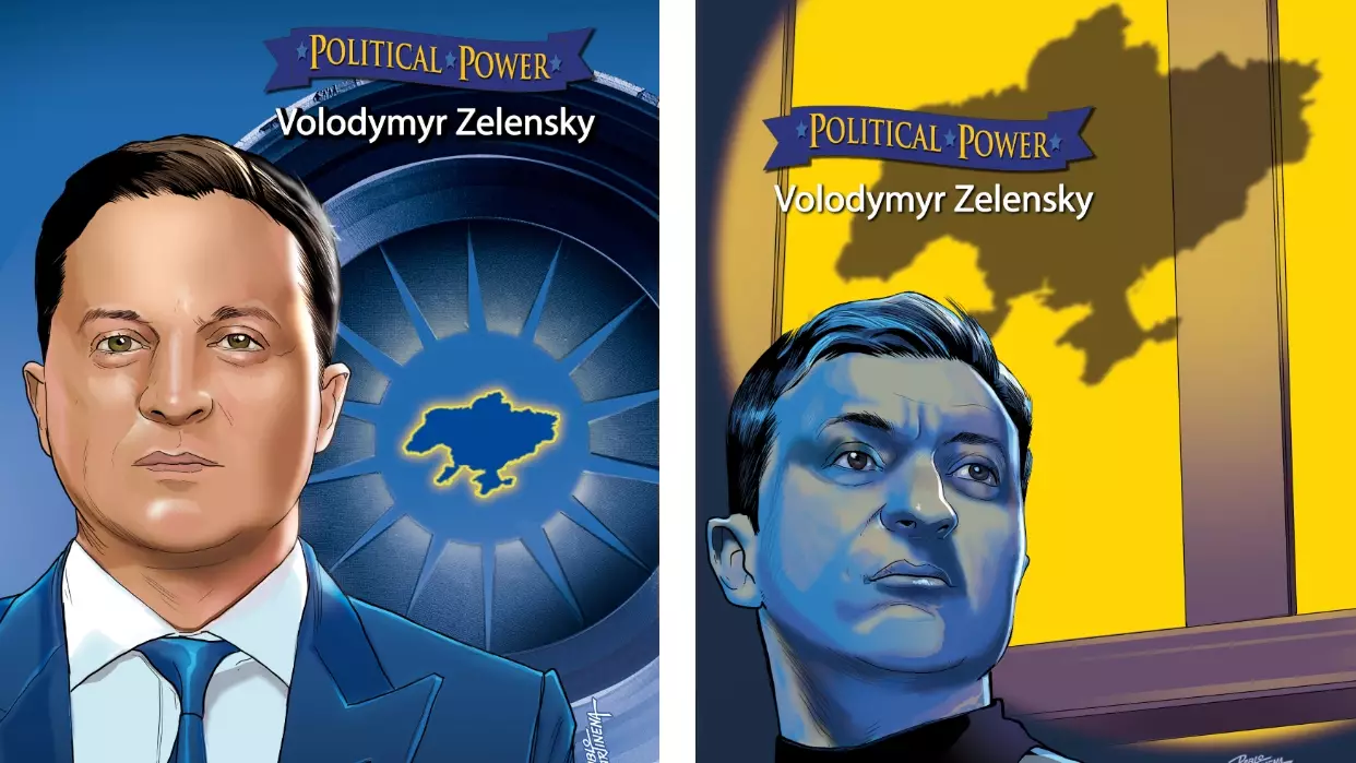 У США випустили комікс про Володимира Зеленського