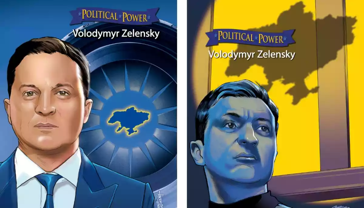 У США випустили комікс про Володимира Зеленського