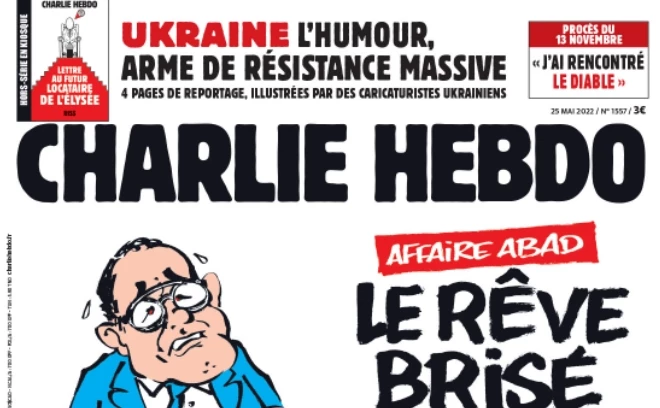 Charlie Hebdo випустив спеціальний номер з роботами українських карикатуристів