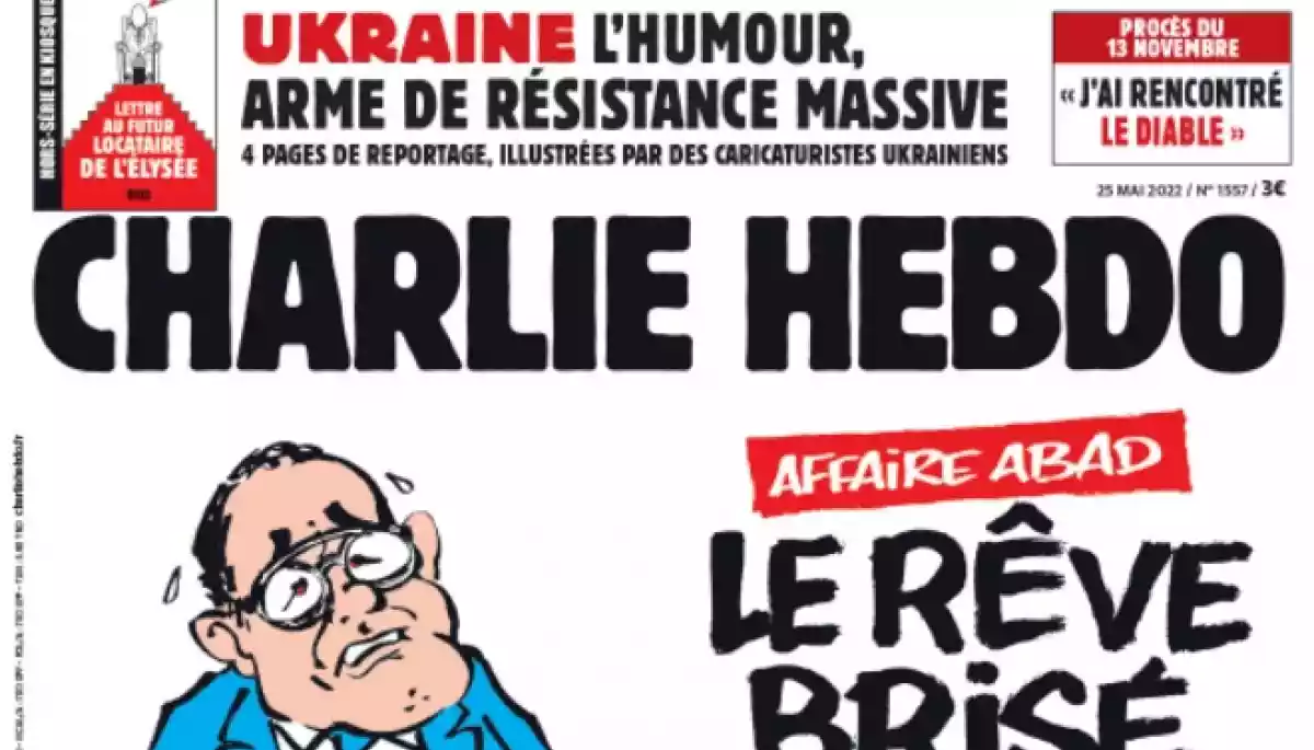 Charlie Hebdo випустив спеціальний номер з роботами українських карикатуристів