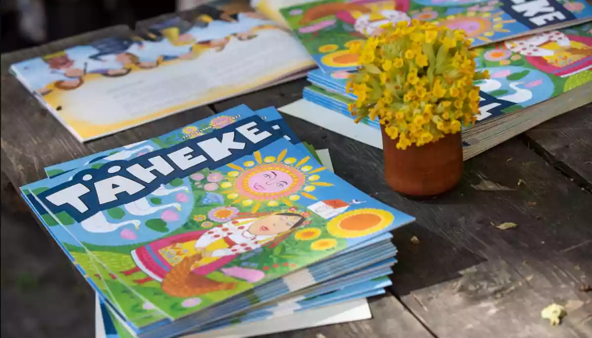 Найпопулярніший естонський журнал для дітей Täheke зробив спецвипуск українською