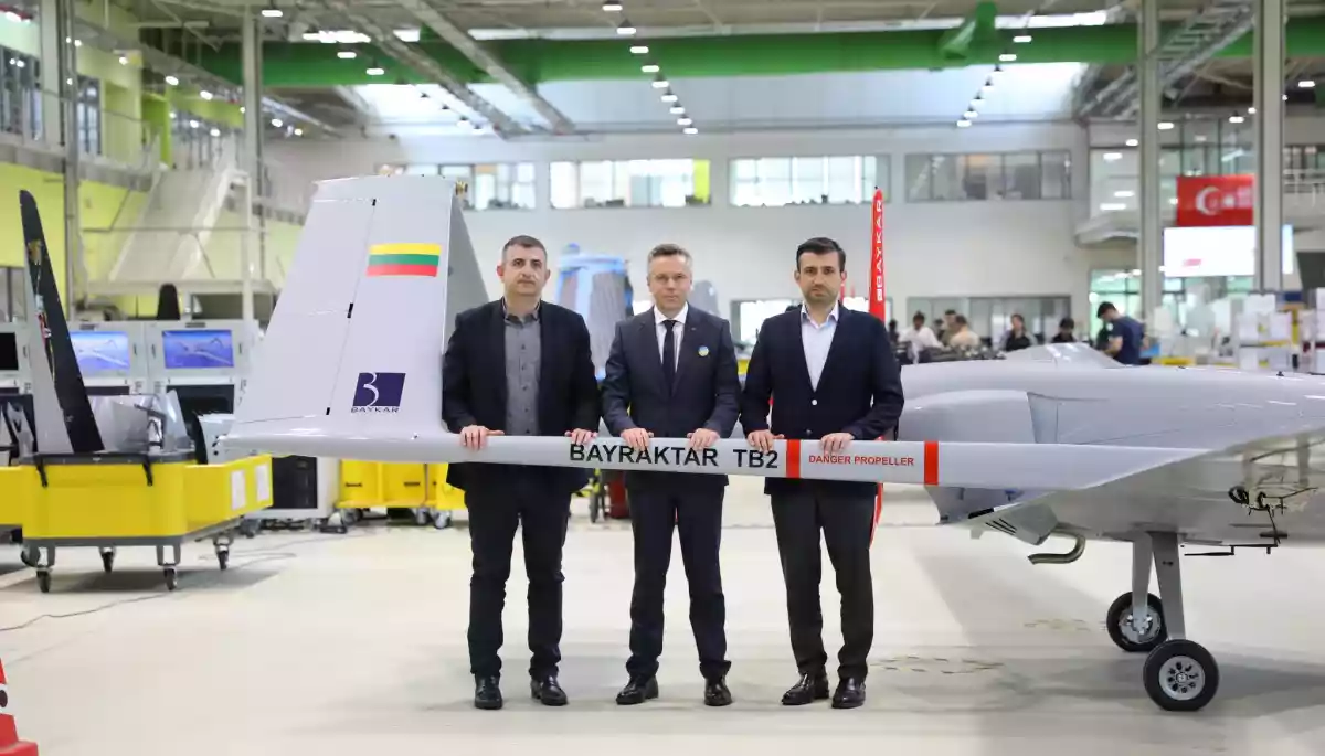 Литва отримає в подарунок дрон Bayraktar, який вона планувала купити для України