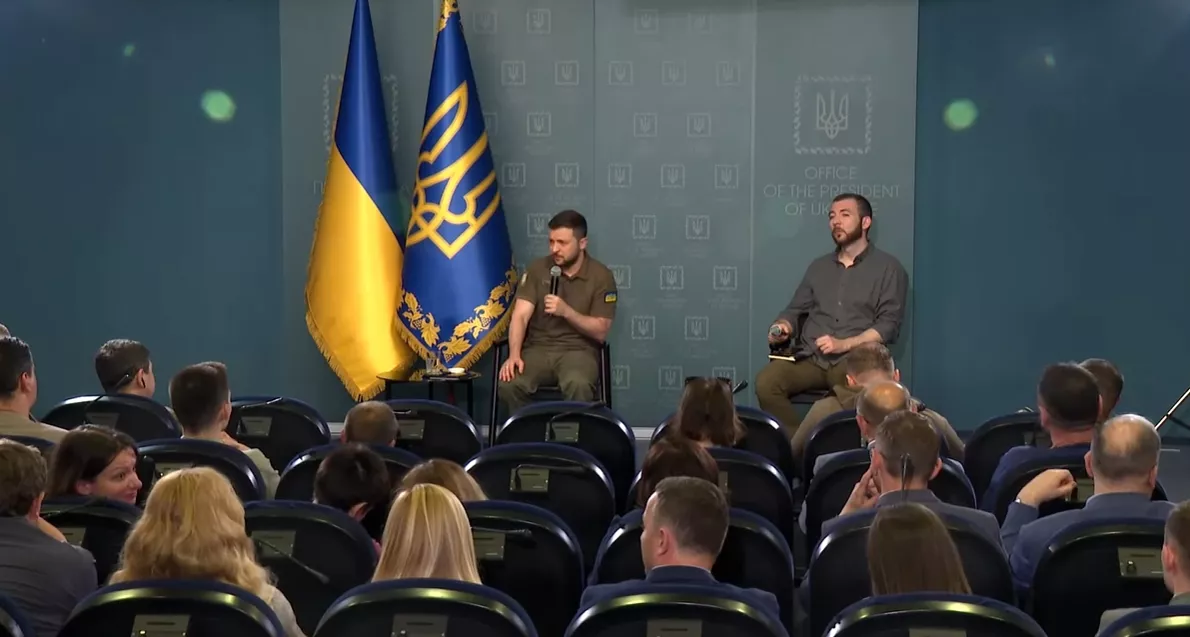 «Могли б раніше мені сказати»: Зеленський відреагував на приїзд Овсяннікової до України