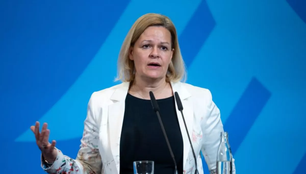 Міністерка внутрішніх справ Німеччини назвала російську дезінформацію загрозою демократії