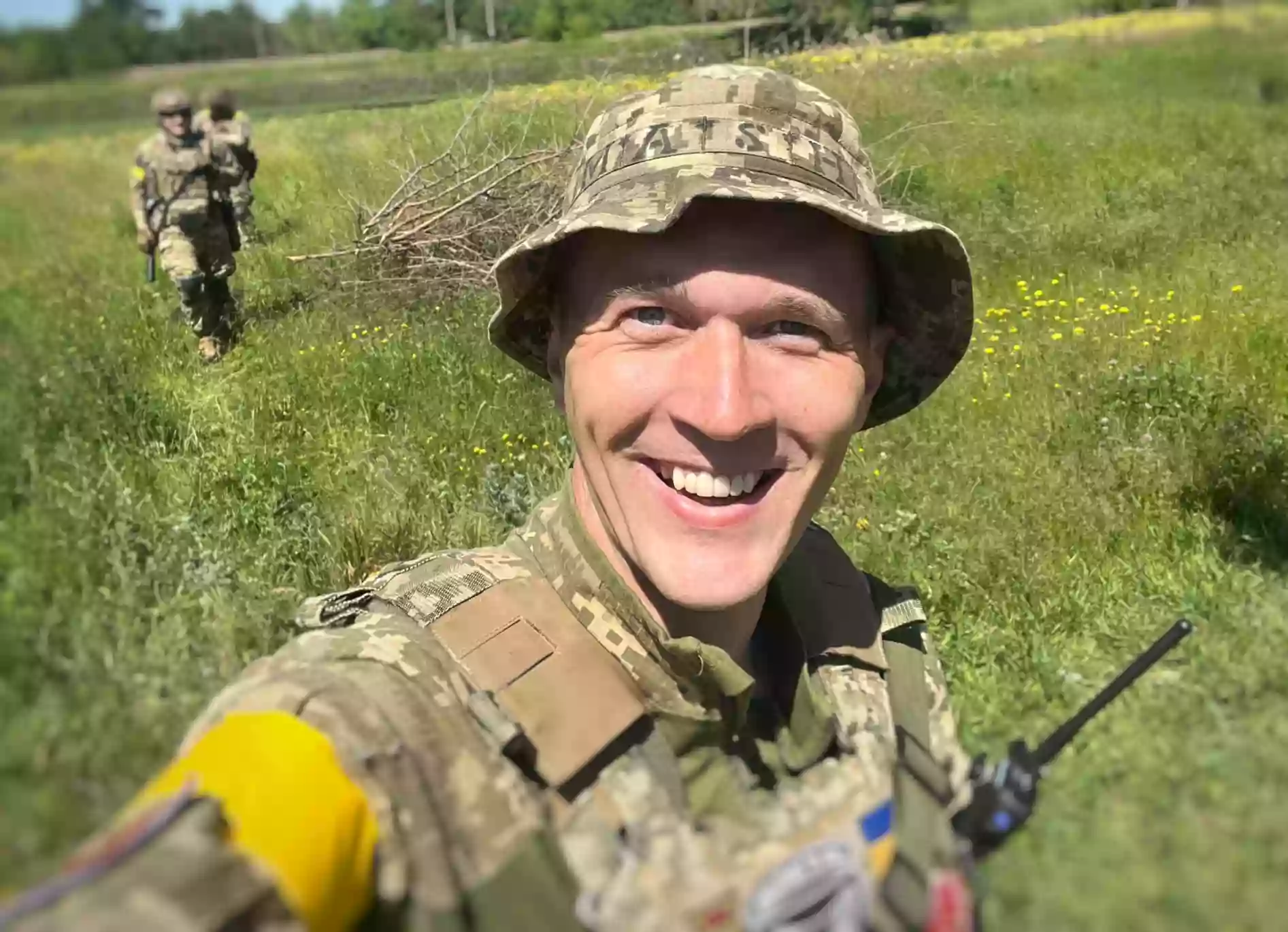 Юрій Гудименко дістав поранення на фронті