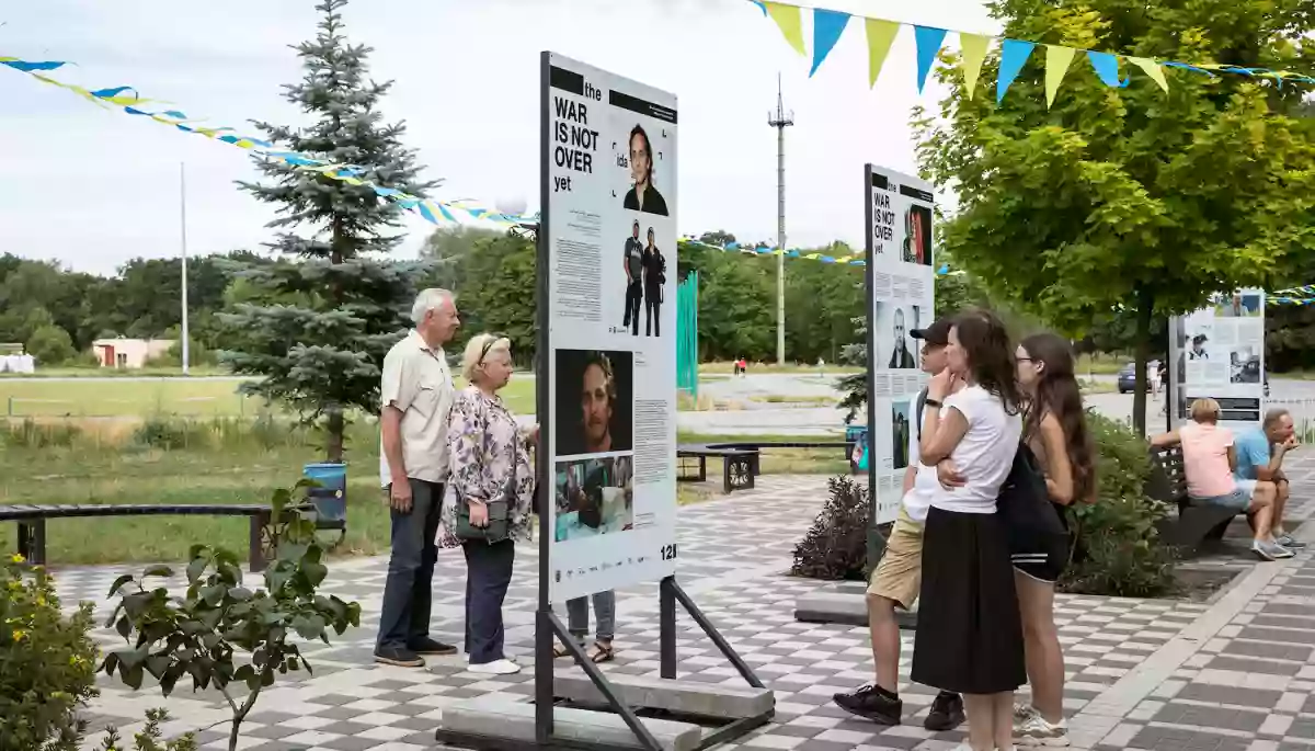&laquo;Присвята Максу Левіну&raquo;. У Боярці відкрили фотовиставку The War Is Not Over Yet