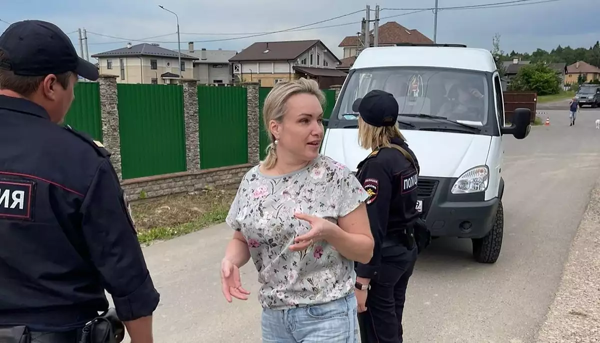Марину Овсяннікову затримали в Росії: у соцмережах виклали фото