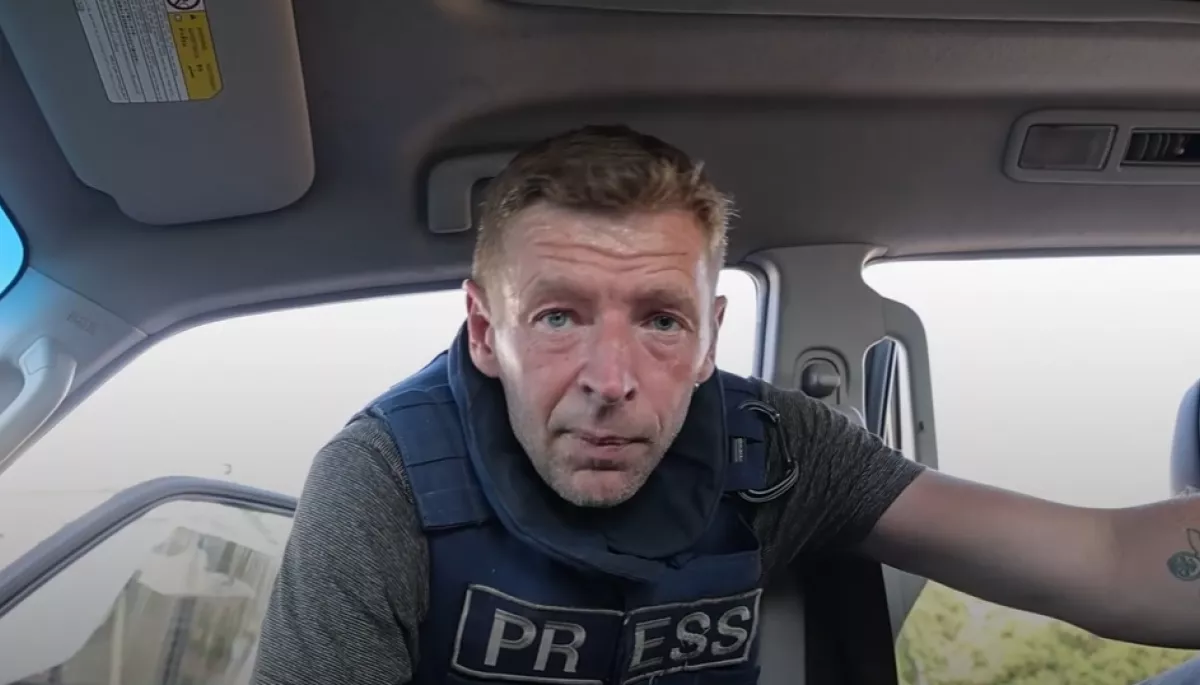 Журналісти Donbas Frontliner потрапили під обстріл на Донеччині