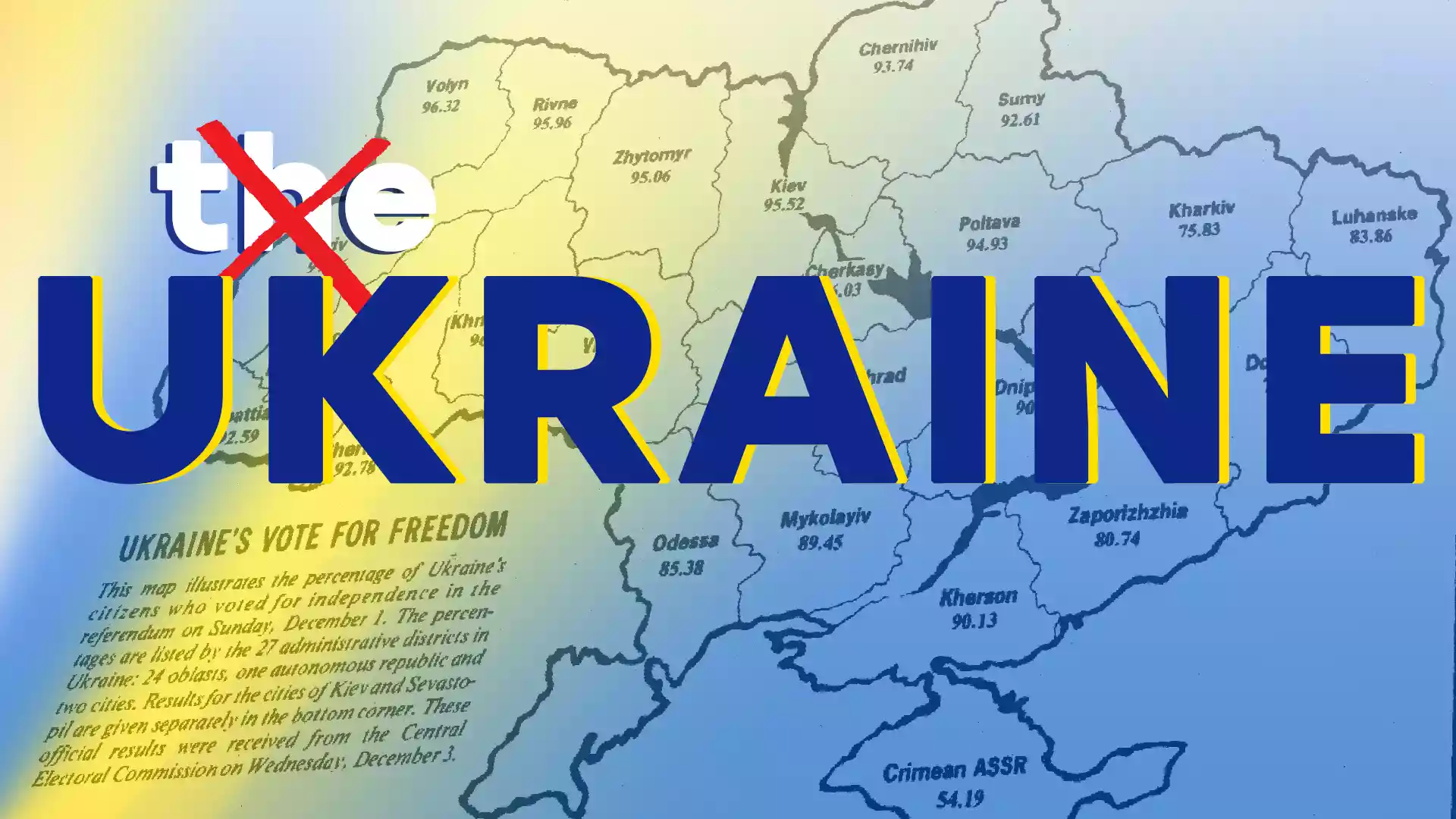 Україна — не Росія, а Франція. Що писали про нашу державу в перший рік незалежності