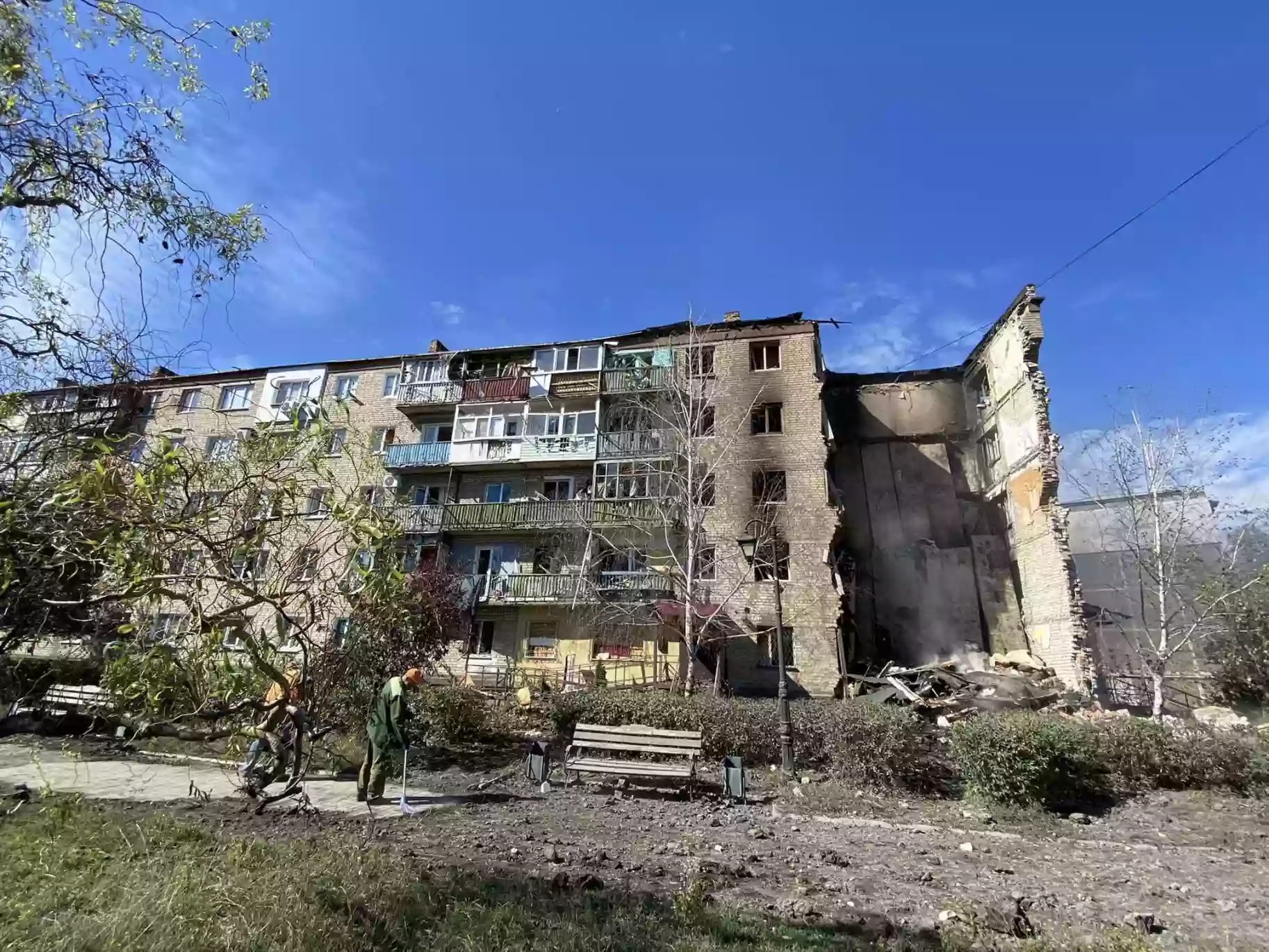 У Бахмуті росіяни обстріляли рідний будинок кореспондента &laquo;Настоящего времени&raquo;
