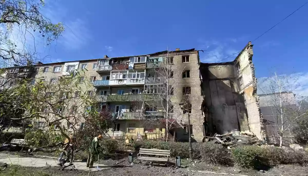 У Бахмуті росіяни обстріляли рідний будинок кореспондента &laquo;Настоящего времени&raquo;